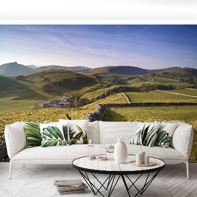 Mural de parede Colina Cromada