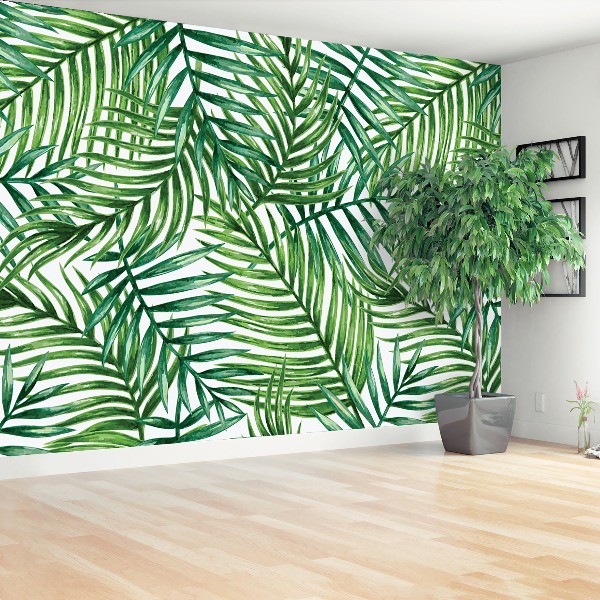 Papel de parede Folhas de palmeira