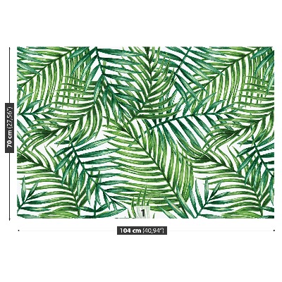 Papel de parede Folhas de palmeira