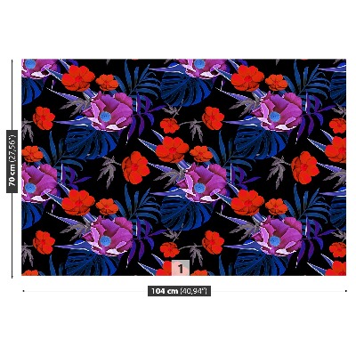 Mural de parede Flores tropicais