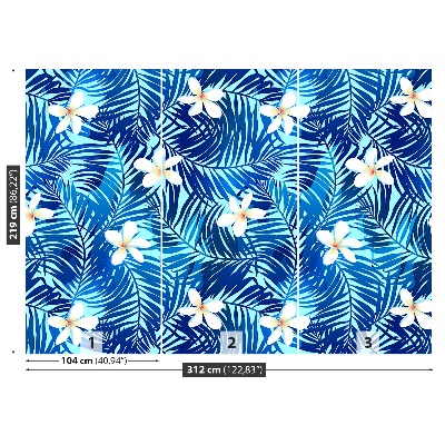 Mural de parede Folhas de palmeira