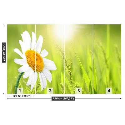 Mural de parede Margarida