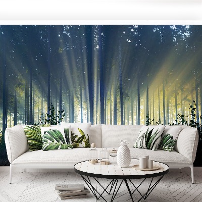 Mural de parede Floresta de abetos