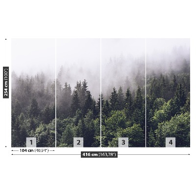 Papel de parede Floresta da Montanha