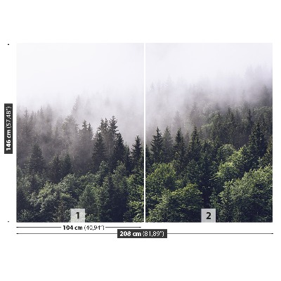 Papel de parede Floresta da Montanha