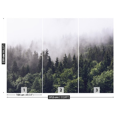 Papel de parede Floresta da Montanha