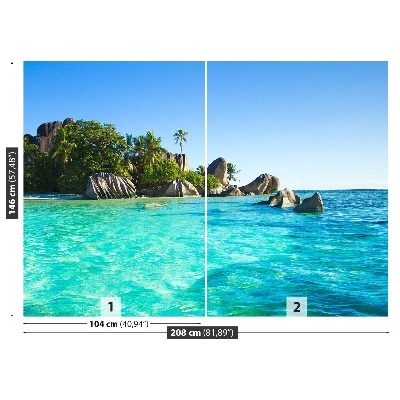 Mural de parede Mar do Sul