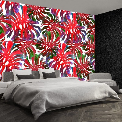 Papel de parede Folhas exóticas