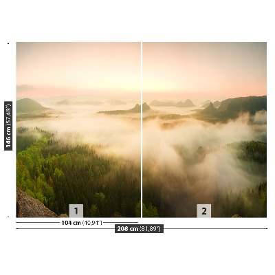 Mural de parede Montanhas Rochosas