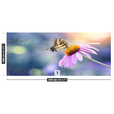 Mural de parede Borboleta Equinácea