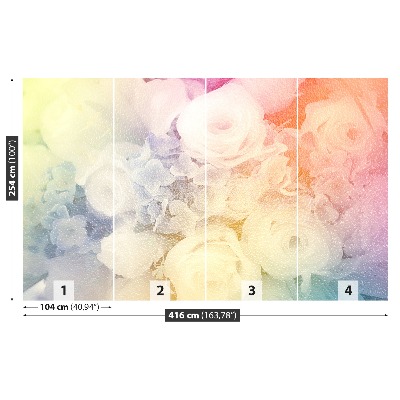 Mural de parede Buquê Vintage