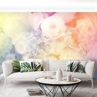 Mural de parede Buquê Vintage