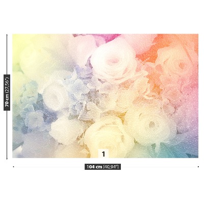 Mural de parede Buquê Vintage