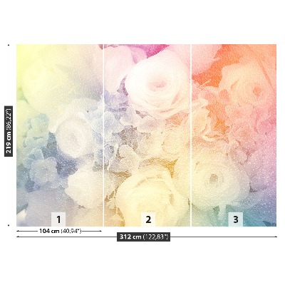 Mural de parede Buquê Vintage