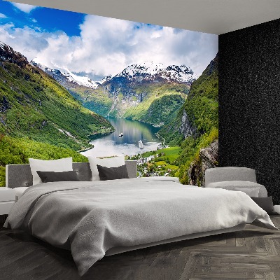 Papel de parede Fiorde Noruega