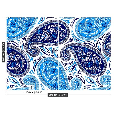 Papel de parede Padrão oriental