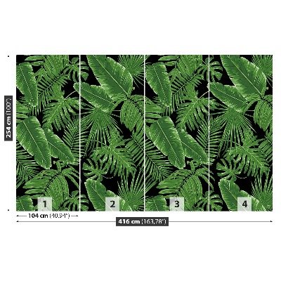 Mural de parede Selva à noite