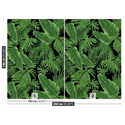 Mural de parede Selva à noite