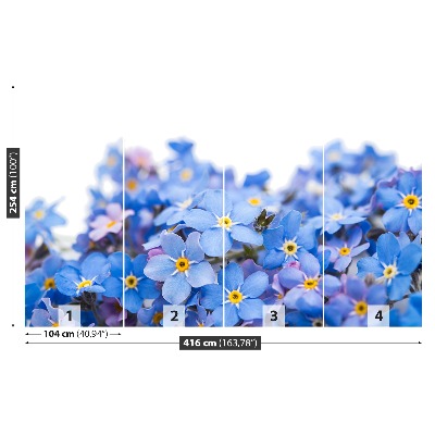 Papel de parede Miosótis