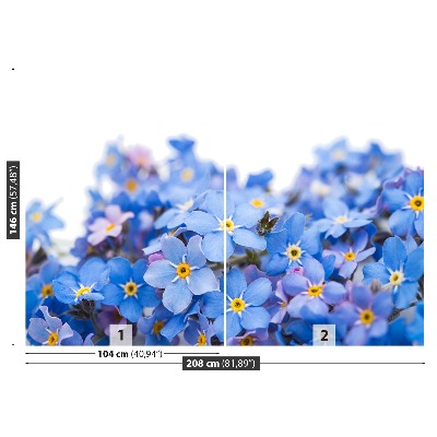 Papel de parede Miosótis