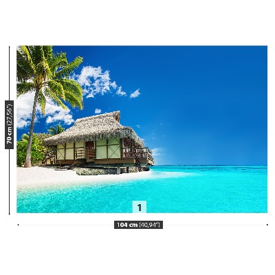 Mural de parede Bangalô de praia