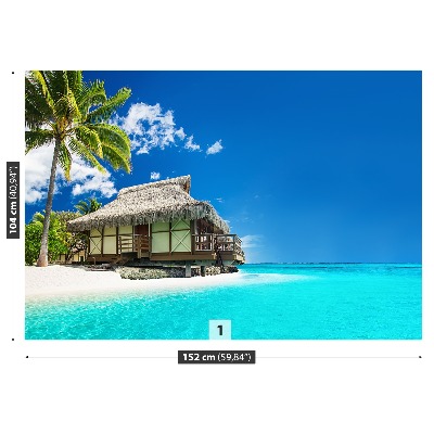 Mural de parede Bangalô de praia