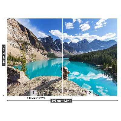 Papel de parede Lago Moraine