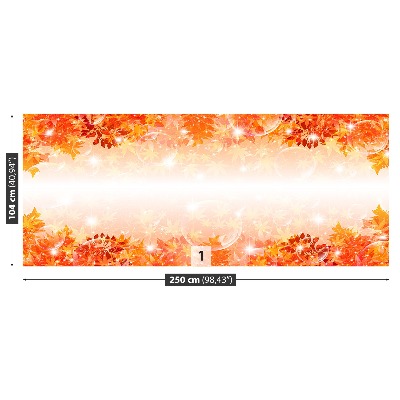 Mural de parede Folhas de bordo