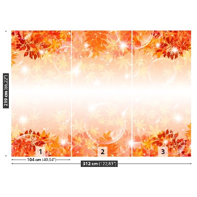 Mural de parede Folhas de bordo