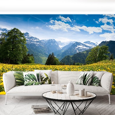 Mural de parede Montanhas Dente-de-Leão