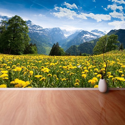 Mural de parede Montanhas Dente-de-Leão