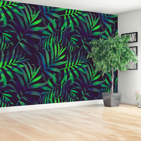 Papel de parede Folhas de palmeira