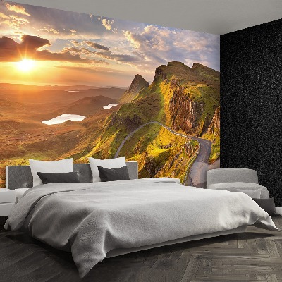 Mural de parede Montanhas Sunrise