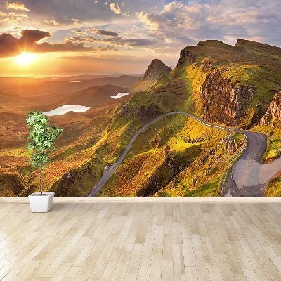 Mural de parede Montanhas Sunrise