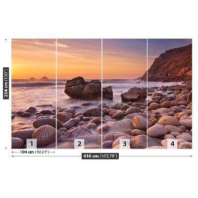 Mural de parede Praia rochosa