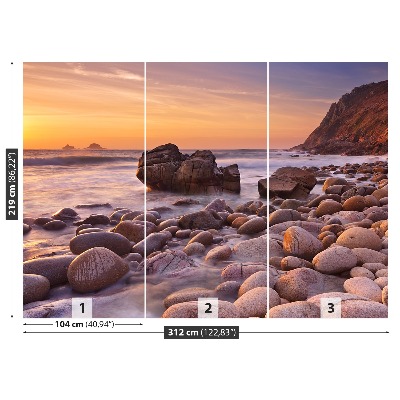 Mural de parede Praia rochosa