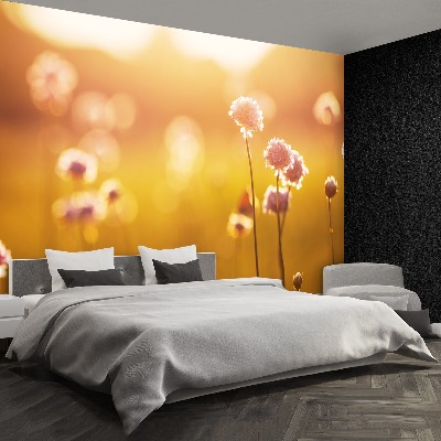 Mural de parede flores rosas