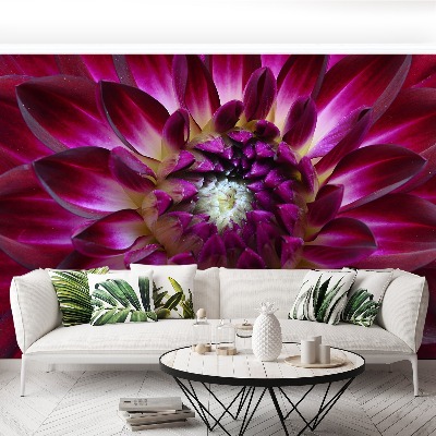 Mural de parede Áster roxo