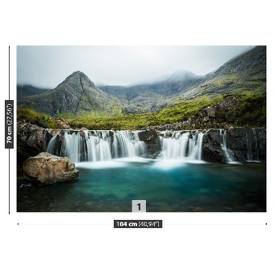 Mural de parede Cachoeira Escócia