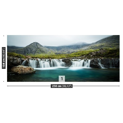 Mural de parede Cachoeira Escócia