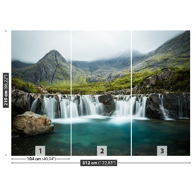 Mural de parede Cachoeira Escócia