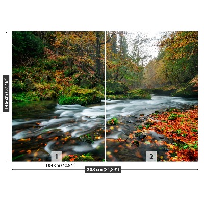 Papel de parede Riacho de outono