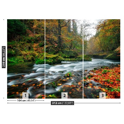 Papel de parede Riacho de outono