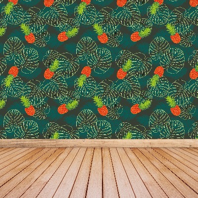 Mural de parede Folhas de palmeira Frutas