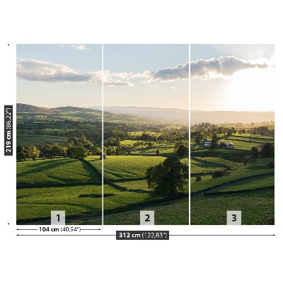 Mural de parede Montanhas Pennine