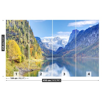 Mural de parede Montanhas do Lago