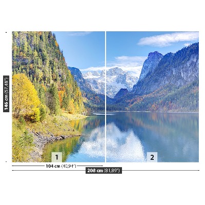 Mural de parede Montanhas do Lago