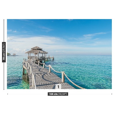 Papel de parede Cais de madeira