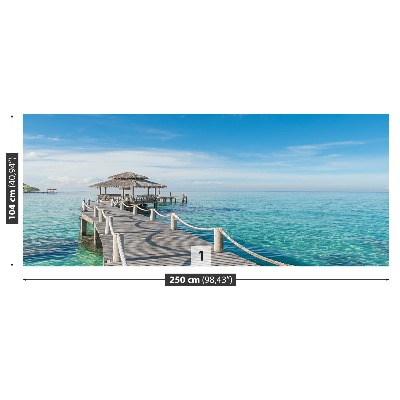 Papel de parede Cais de madeira