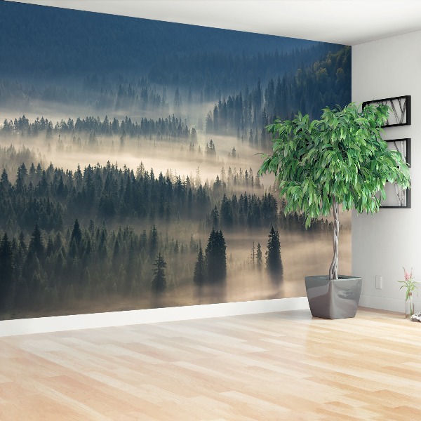 Mural de parede Montanhas da Floresta